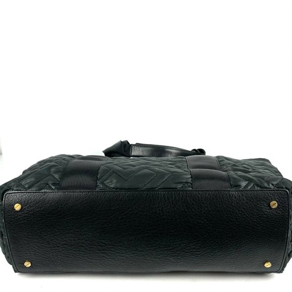 Tory Burch Tote Bag Jaden Black Quilted handbag - Picture 6 of 12